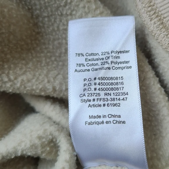 Aritzia Tna Cozy Fleece Perfect Crew Sweatshirt Women's Size XS - Picture 10 of 10